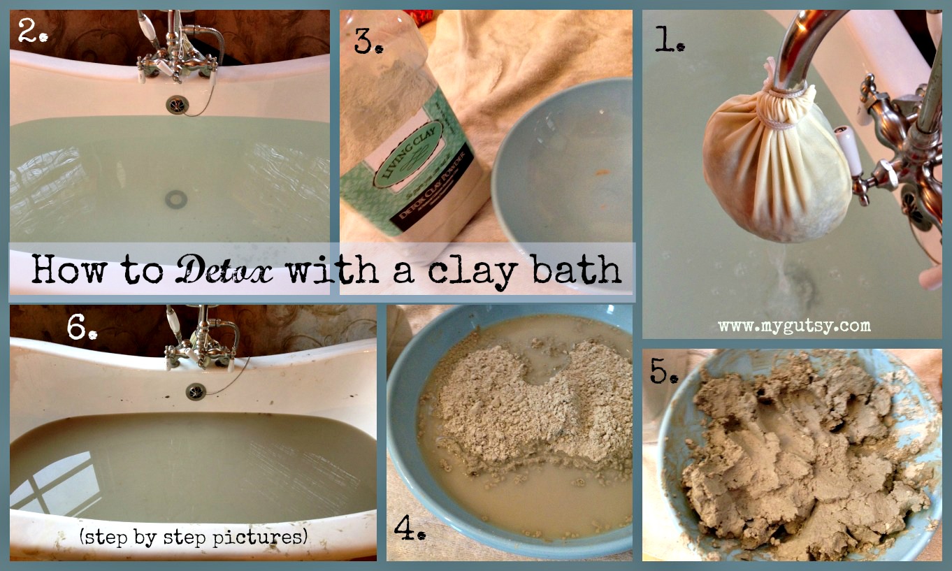 Detox Bentonite Clay Bath how to detox with a clay bath Detox Bentonite Clay Bath how to detox with a clay bath
